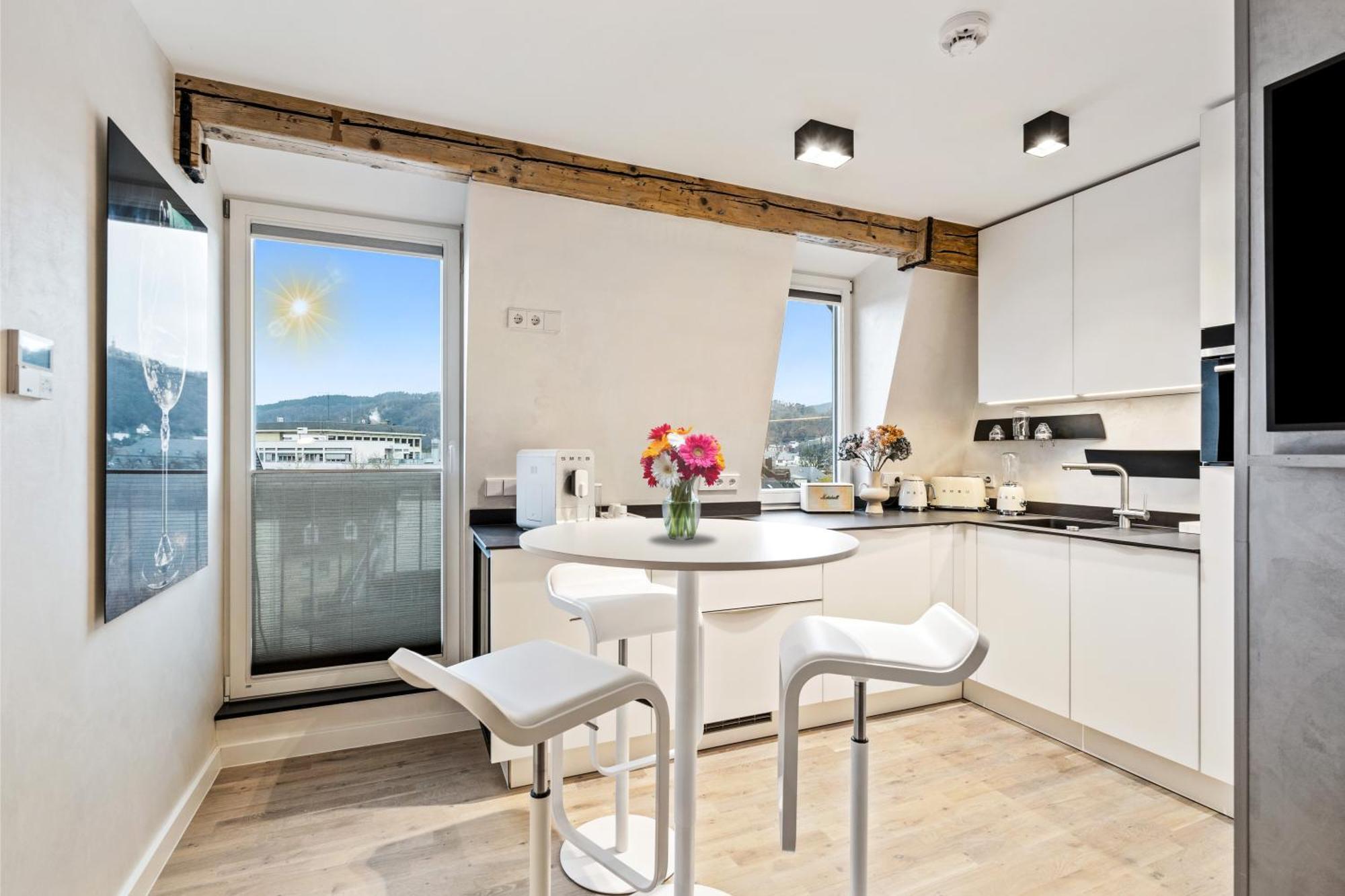 Modern Elegance In Historical City Center Trier Bagian luar foto