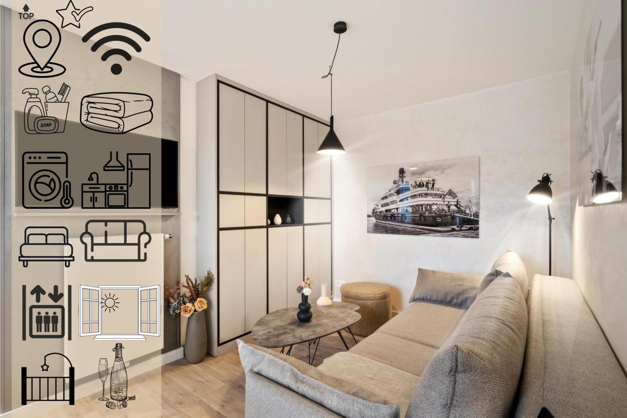 Modern Elegance In Historical City Center Trier Bagian luar foto