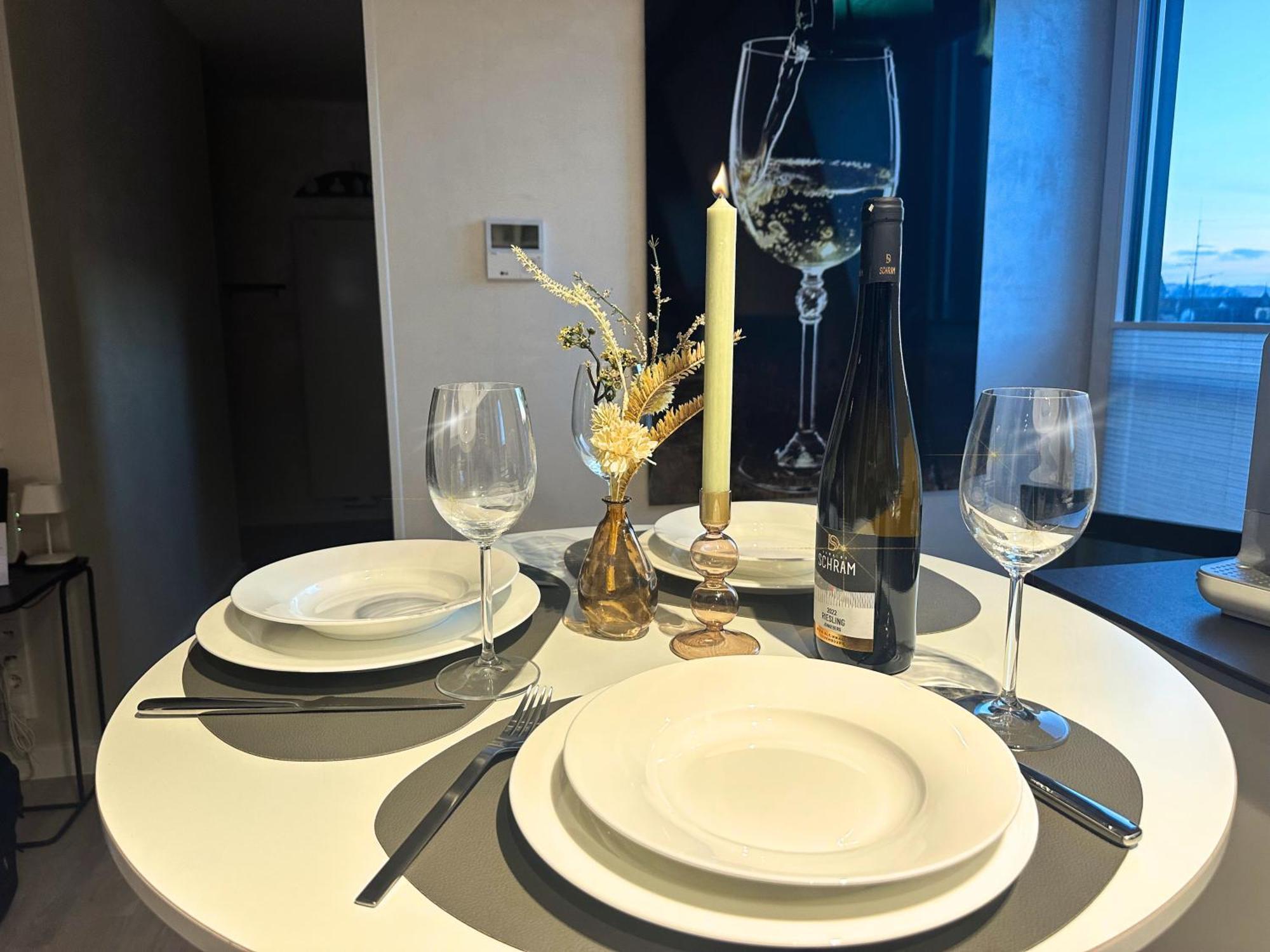 Modern Elegance In Historical City Center Trier Bagian luar foto